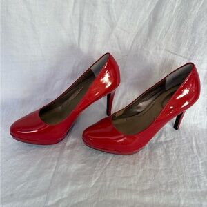 Elegant Red Women's Heels